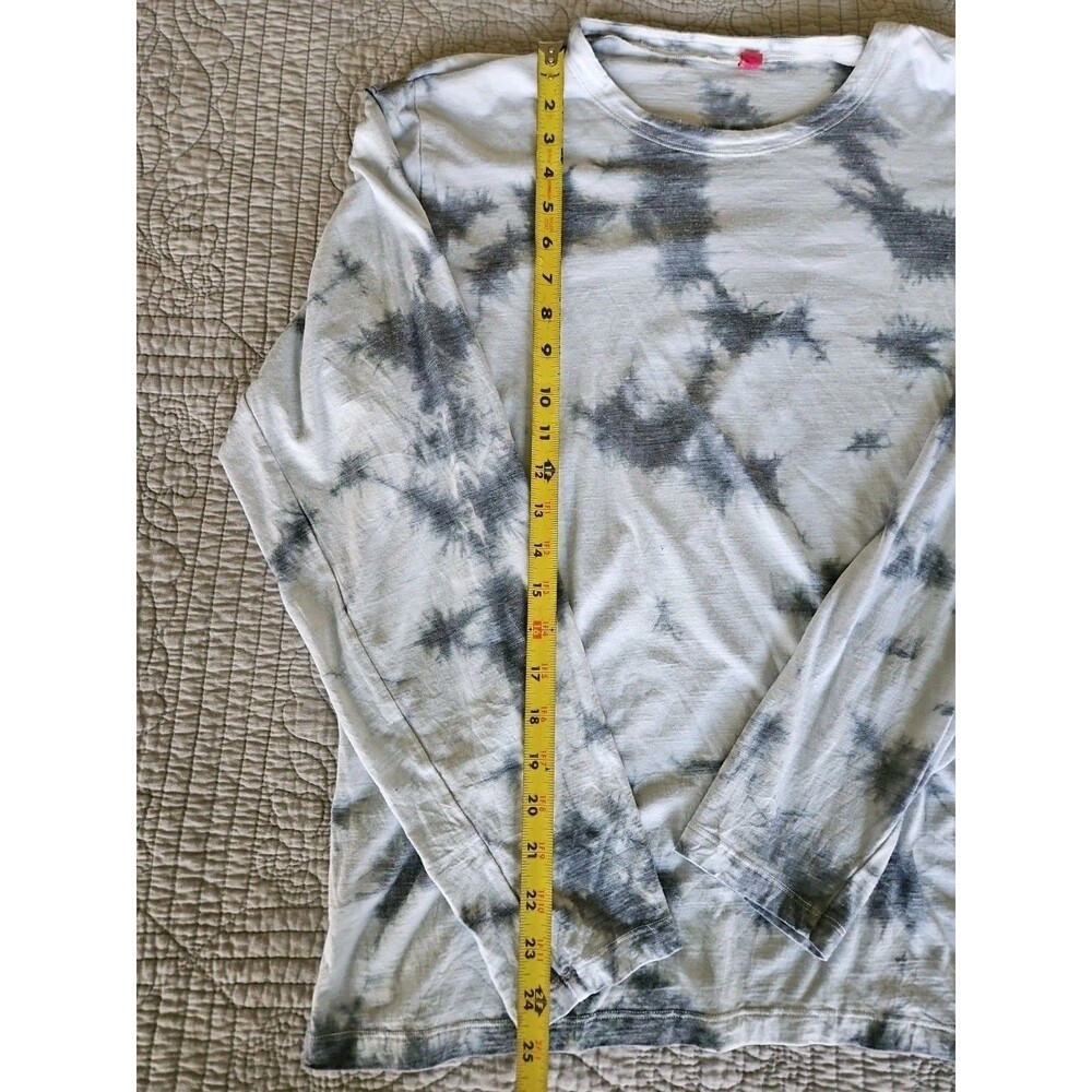 Lululemon Womens Long Sleeve Crew Neck Tie Dye Camouflage Shirt Size XL - Picture 2 of 6